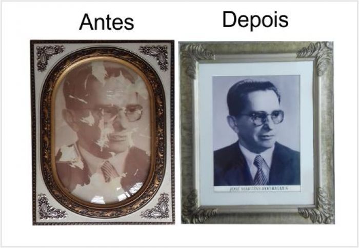 Restauração de fotos