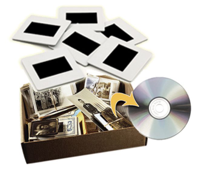 Digitalização de negativos e diapositivos